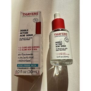 Thayers Double Action Acne Serum 2oz/30ml